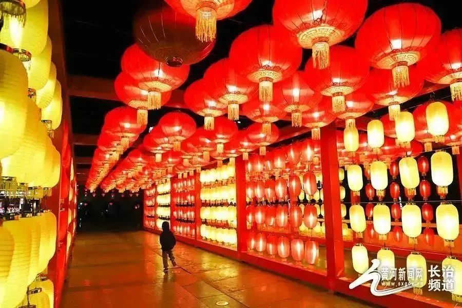 【新春走基层】年来啦!长治夜景喜庆“撩人”-晋城市城区人民政府